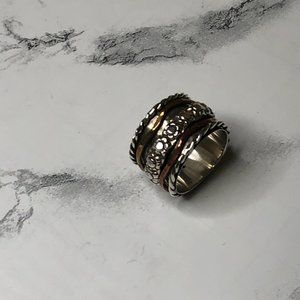 925 Silver Spinning Ring